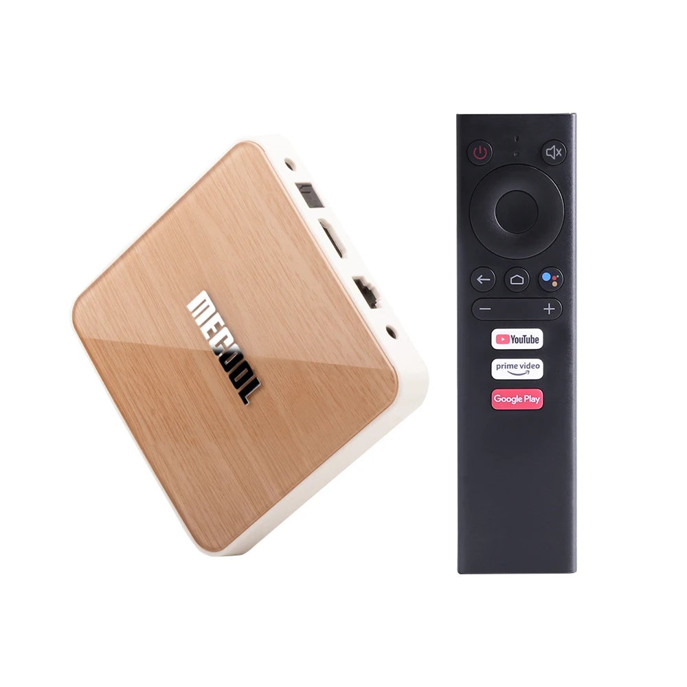 MECOOL KM6 Deluxe Google Certified Amlogic S905X4 Android 10 4GB 64GB Youtube AV14K Smart Android TV Box Set Top Box