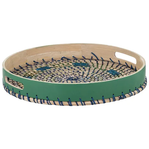 Whosale Natural Bamboo Seagrass Tray Bamboo Tray Seagrass Tray Made In Vietnam