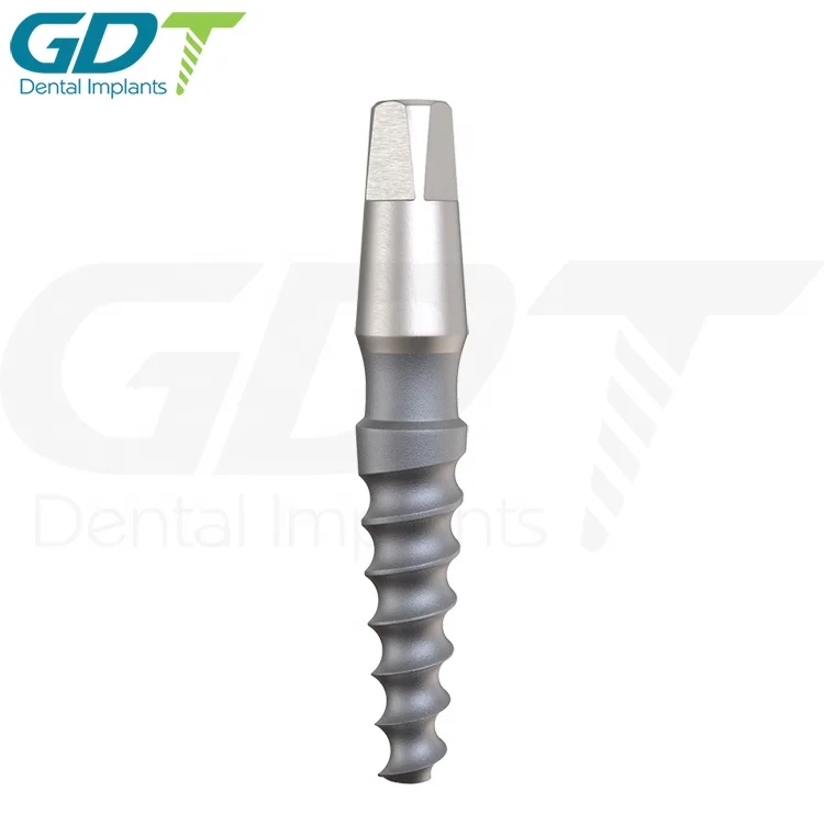 Self Drilling Narrow One-Piece Dental Implant SLA Coated Sterile, Israel Made