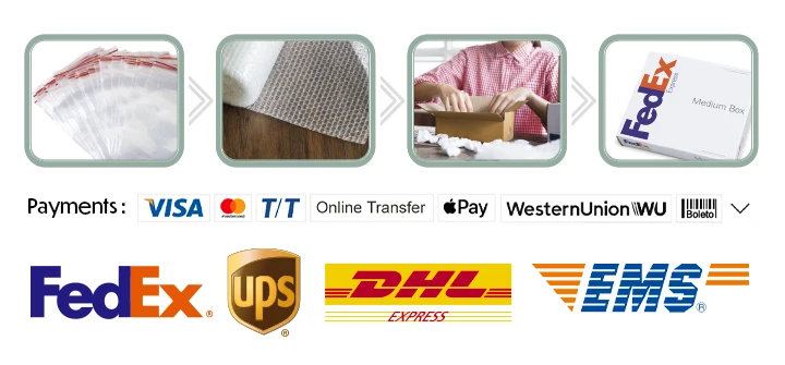 Packing payment delivery