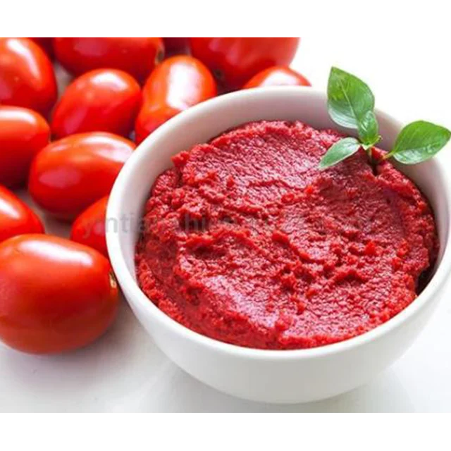 OEM Private Label Halal Canned Food 28-30% Brix Easy Open Tomato Paste