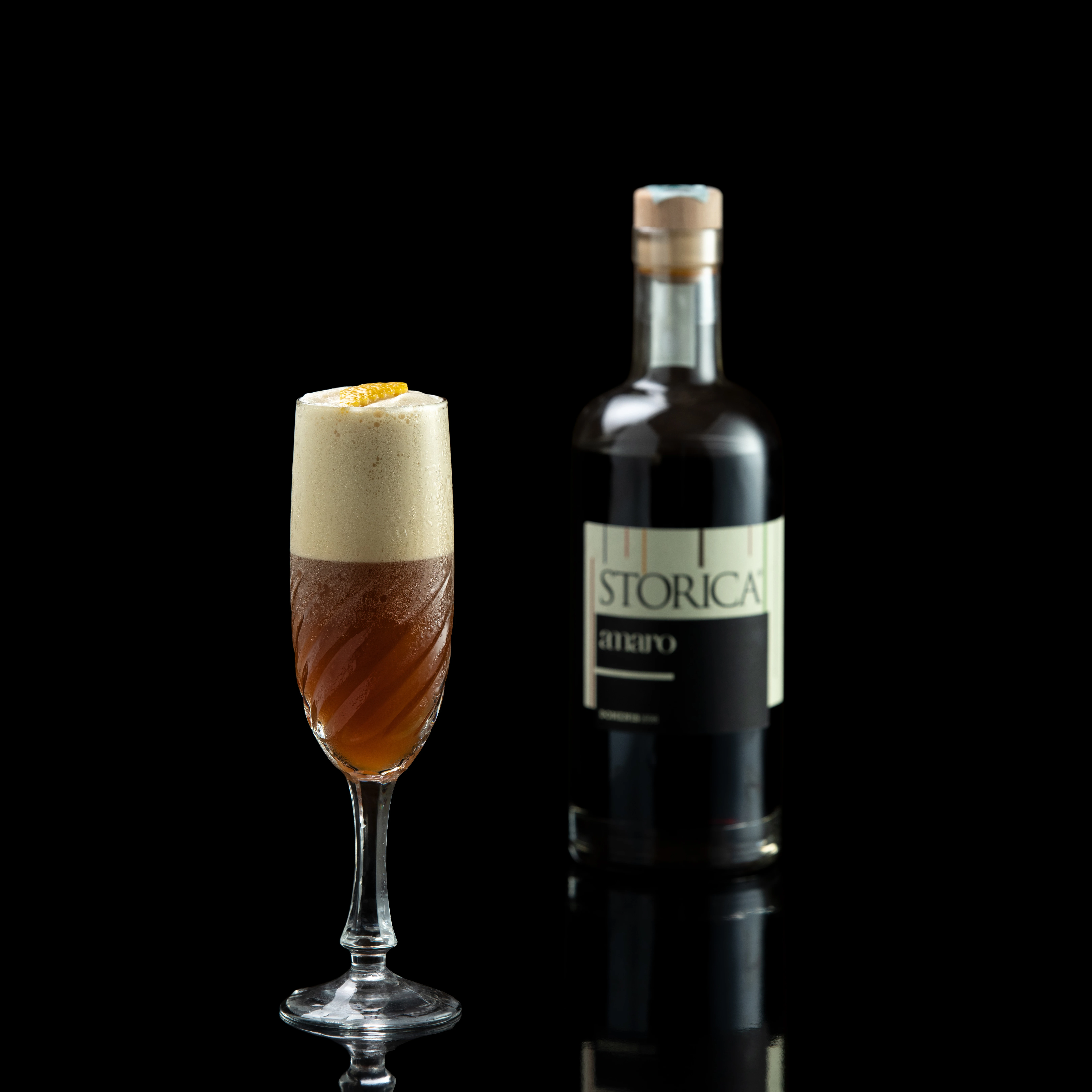 Best Seller Premium Italian Bitter Liqueur Storica Amaro 70 cl glass bottle