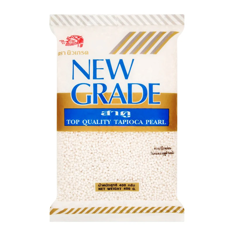 Tapioca Pearl Machine Best Selling Small Tapioca Pearls White Tapioca Pearls High Quality 100%  Halal Thailand