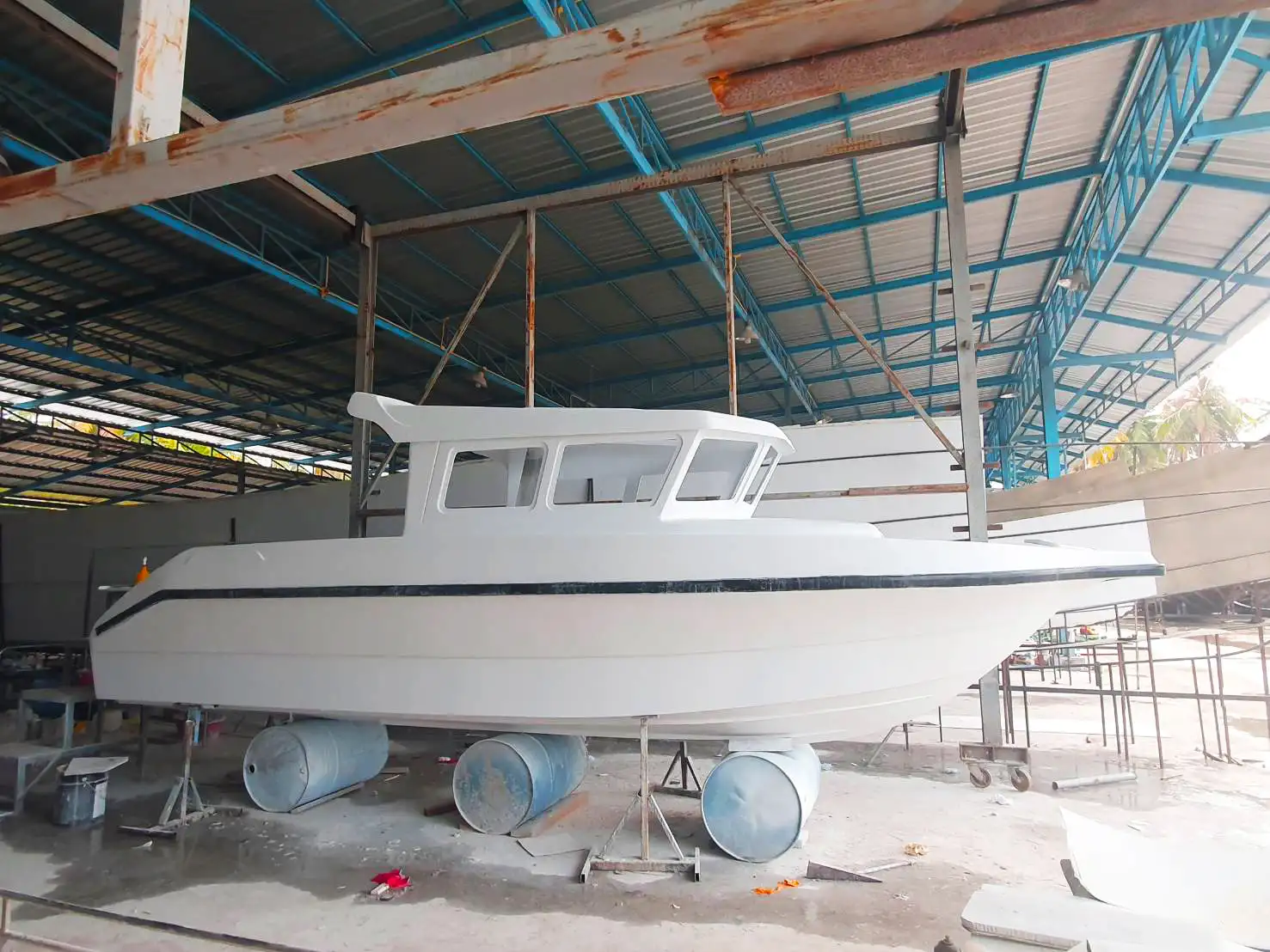  Fiberglass Speedboat Adventure 23 ft Yacht Boat Premium