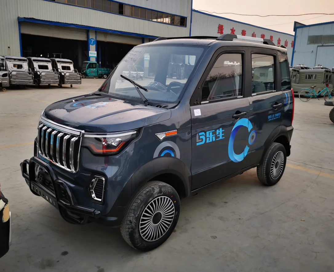 Lesheng 2021 ISO Certificated GPS 52km/h Right&*left Hand Steering Wheel Electric Car