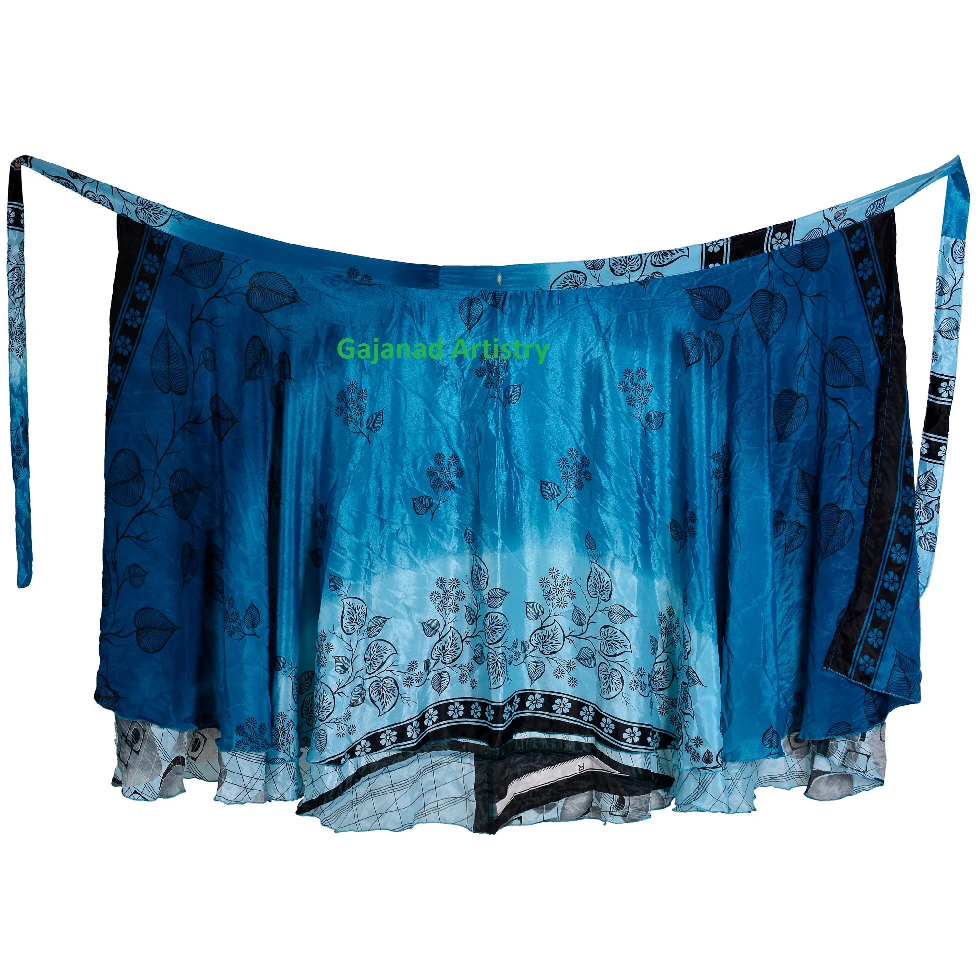 Wholesale lot Vintage Indian Silk Maxi Skirt Bohemian Floral maxi Hippie Skirts Boho Summer skirts Wrap one size