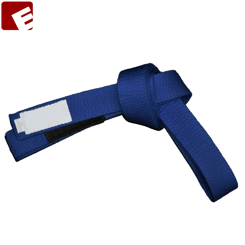 Высокое качество Лучшая цена индивидуальный дизайн Bjj ремни 100% хлопок боевое искусство Judo Karate тхэквондо черные