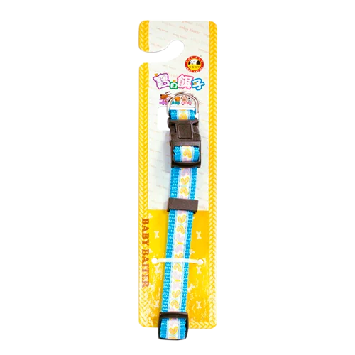 Easy to take off pattern puppy collar daily walking accessories