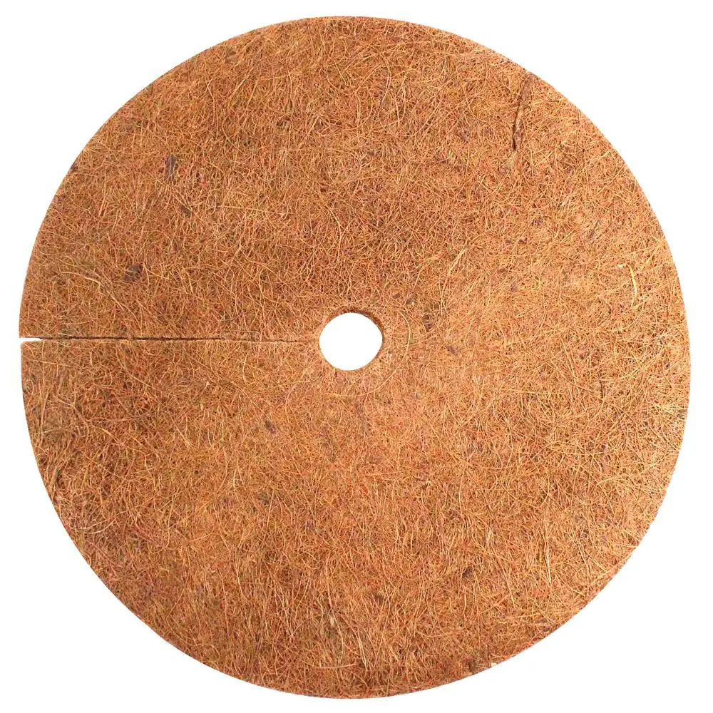 Natural Biodegradable Coco COIR Tree Protection Mulch Ring
