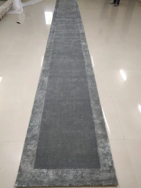 Luxury Runner Hand Tufted Rug for Hallway I Handmade Woollen Elegant Rug at Affordable Price I Antislip Rug