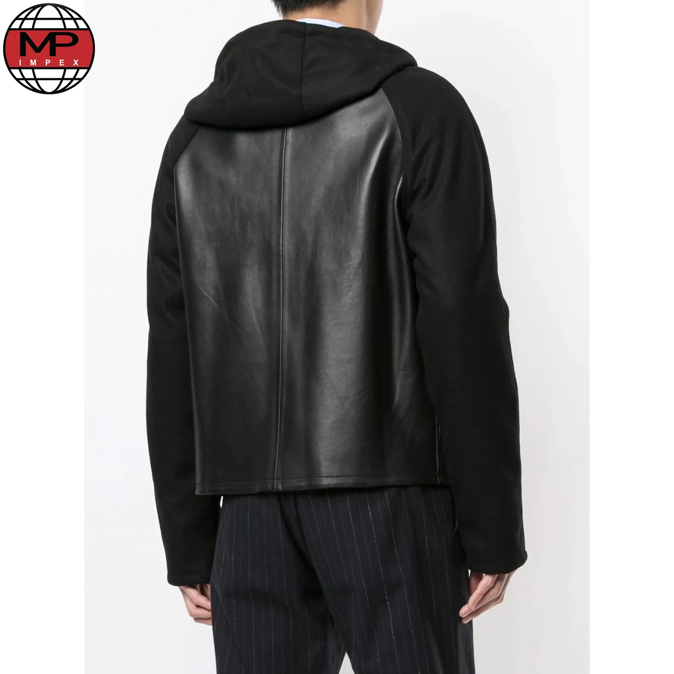 
New Arrivals Faux Fur Men Winter Thickening Warm Motorcycle Leather Jackets 