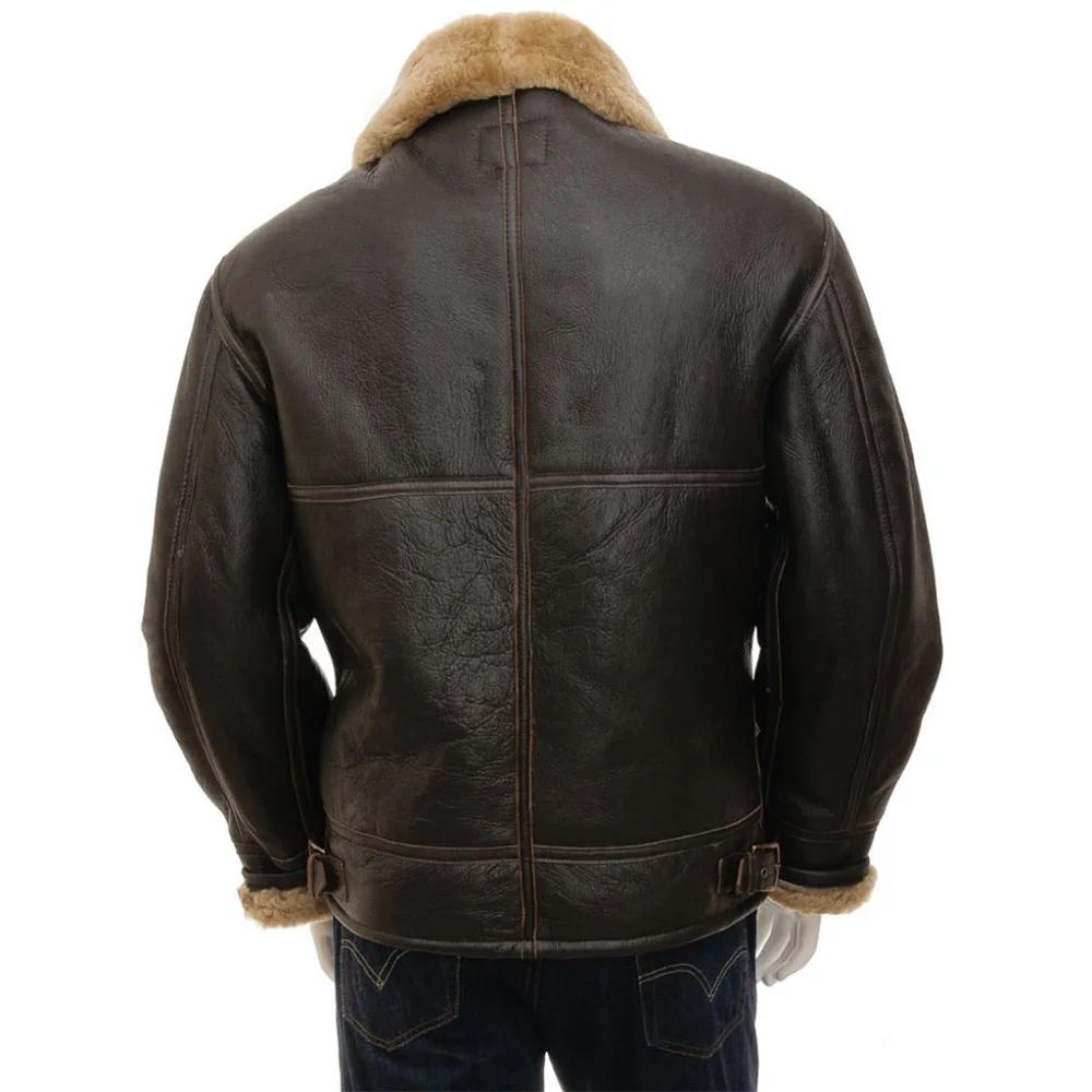 
OEM Quality Autumn And Winter Thick Warm Men Shearling Jacket 