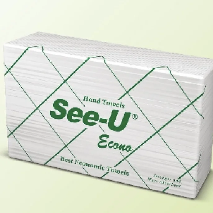 
Economic 1-ply hand towel multifold Tissue paper soft packet 120 sheets 