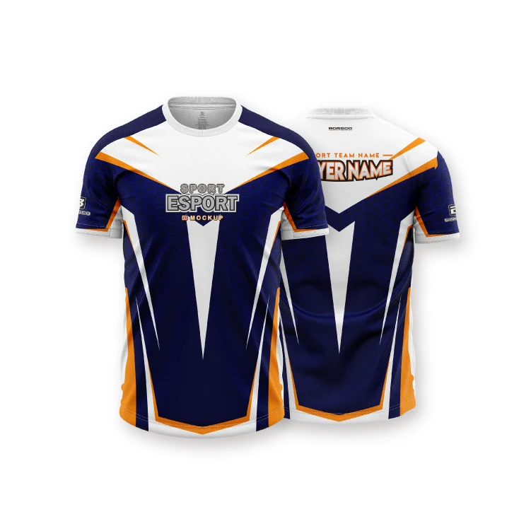 100% Polyester E-sports T-shirts Wholesale Korean E-Sports Shirt
