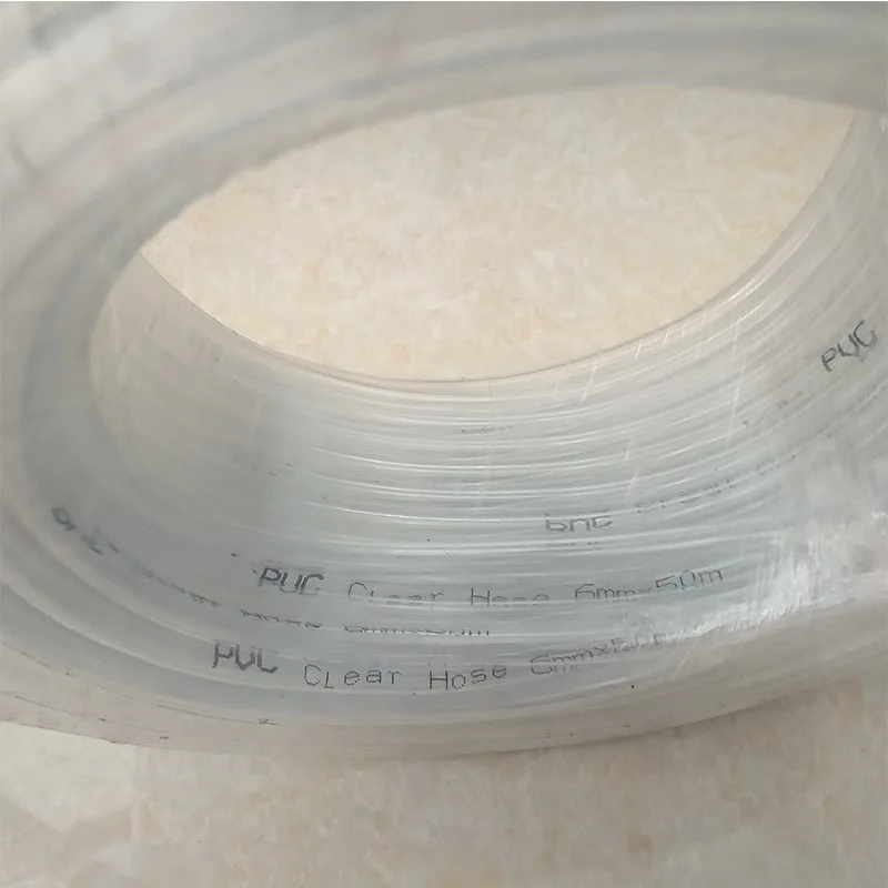 Food Grade Non Toxic Clear Soft Flexible Transparent Plastic PVC Vinyl Water Hose Pipe Tubing