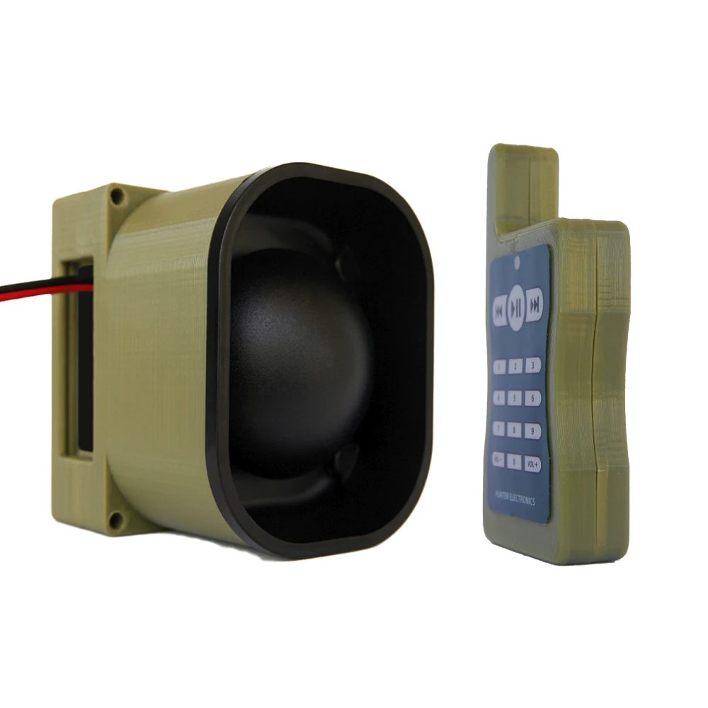 Waterproof MP3 Bird Caller with Timer and Remote Control