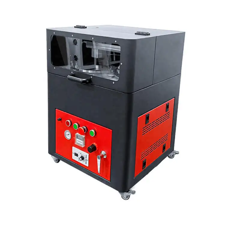 Professional Intelligence Mobile Phone LCD Screen Polishing Machine 220V 110V Double Disk Operation