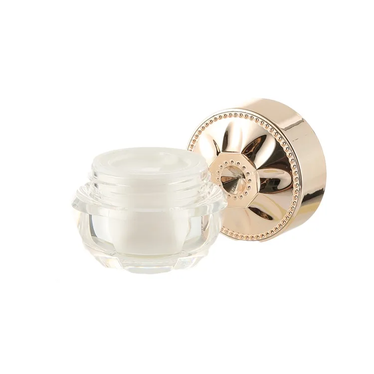  Европейский склада готовы к отправке баночка для крема косметические баночки 5g акриловый кристалл бриллиантовой огранки