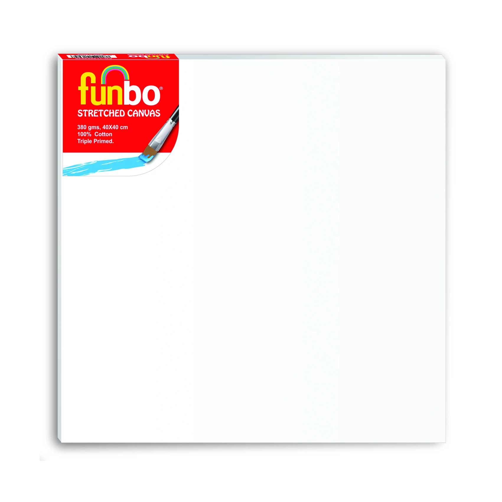 Funbo растягивающийся холст для рисования 380 г тройной грунт 100% хлопок доступны в разных размерах (1600203142515)