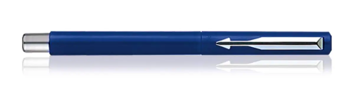 Перьевые ручки Паркер вектор Стандартный каллиграфия перьевых ручек с синего и черного цветов картридж чернилами дополнительный наконечник (средних широких)