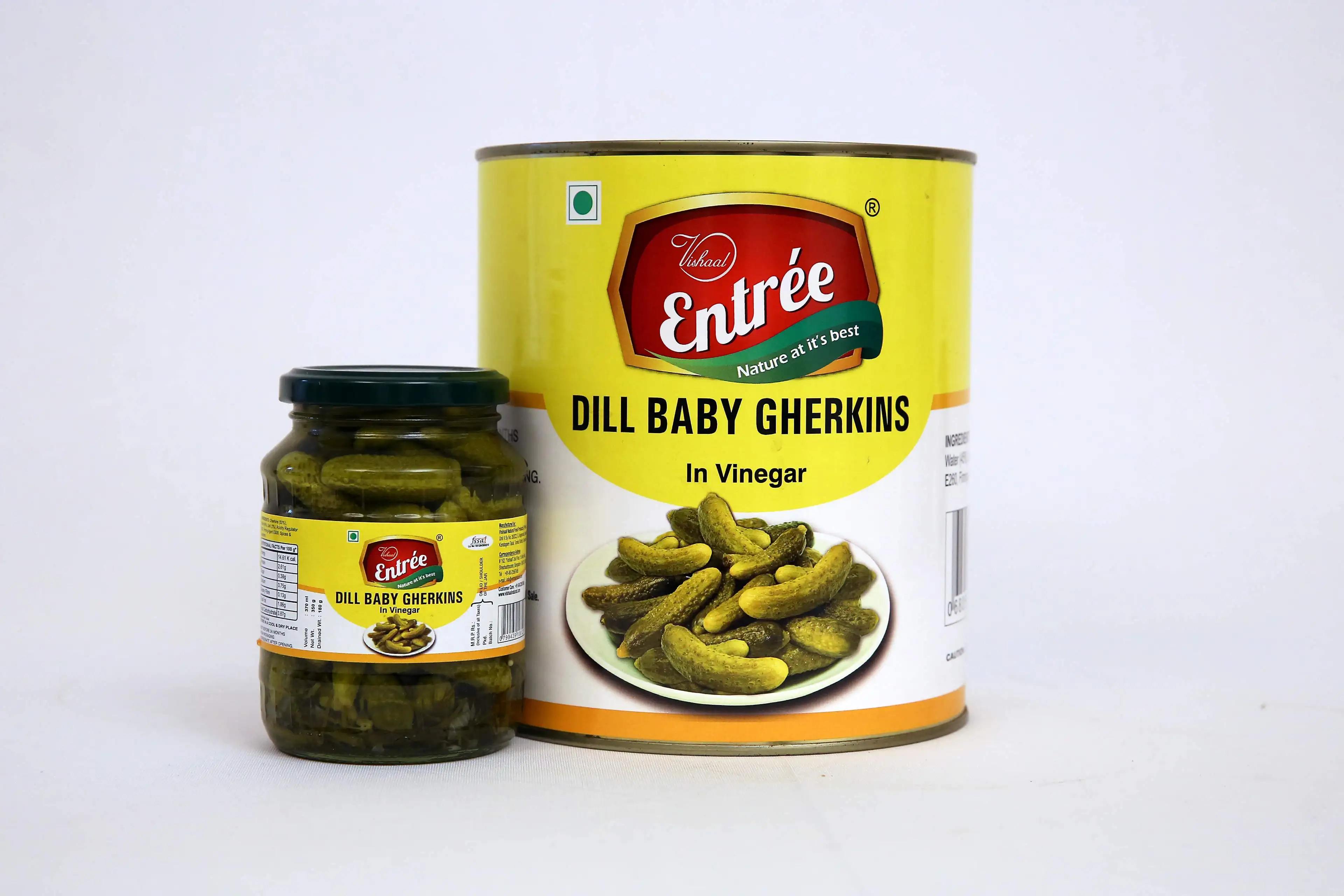 GHERKINS  4-6cm  in Brine Acetic Acid Natural Vinegar  In Jars Cans Bulk Barrels Pails PRIVATE LABEL