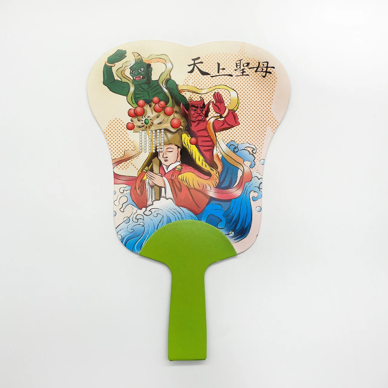 Высококачественный пользовательский рекламный пластиковый ручной вентилятор PP маленький