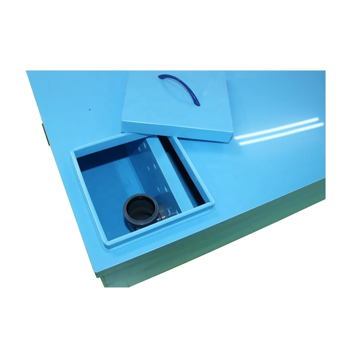 Полипропиленовая пескоструйная ловушка 1650*900*200 мм OVP 150 (B) серии «Cleaning-PM» для очистки сточных вод