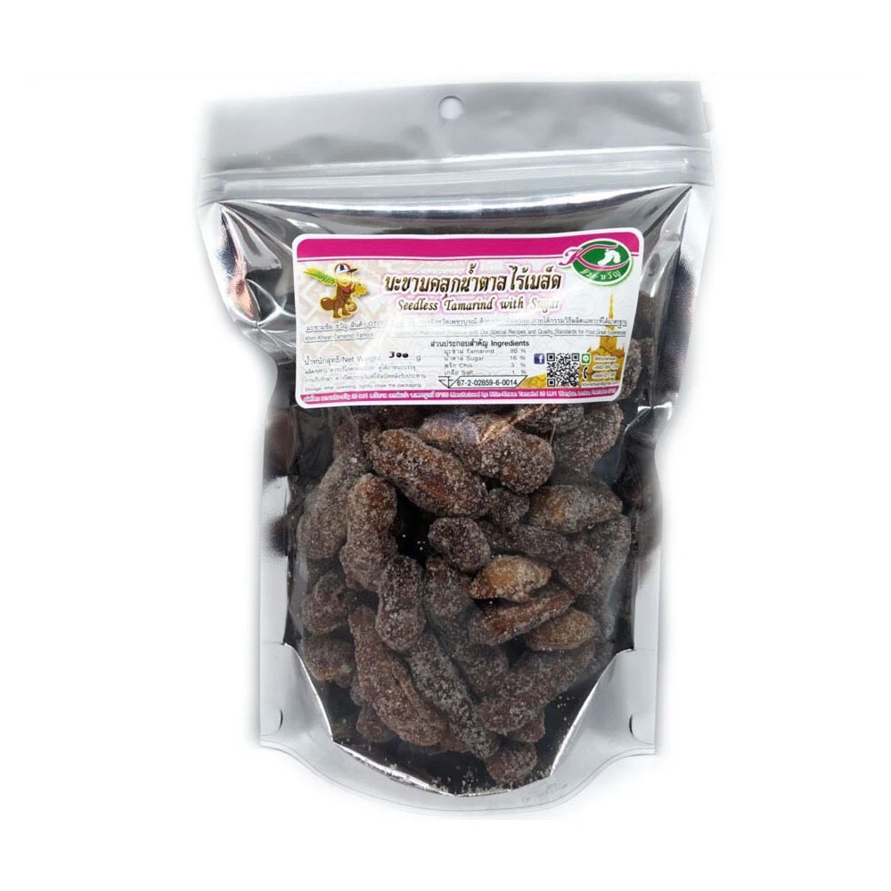 
Bet Suggestion For Tamarind The Organic Seedless Tamarind In Sugar Chewy Snack From Thailand Have 12 Months Shelf Life 