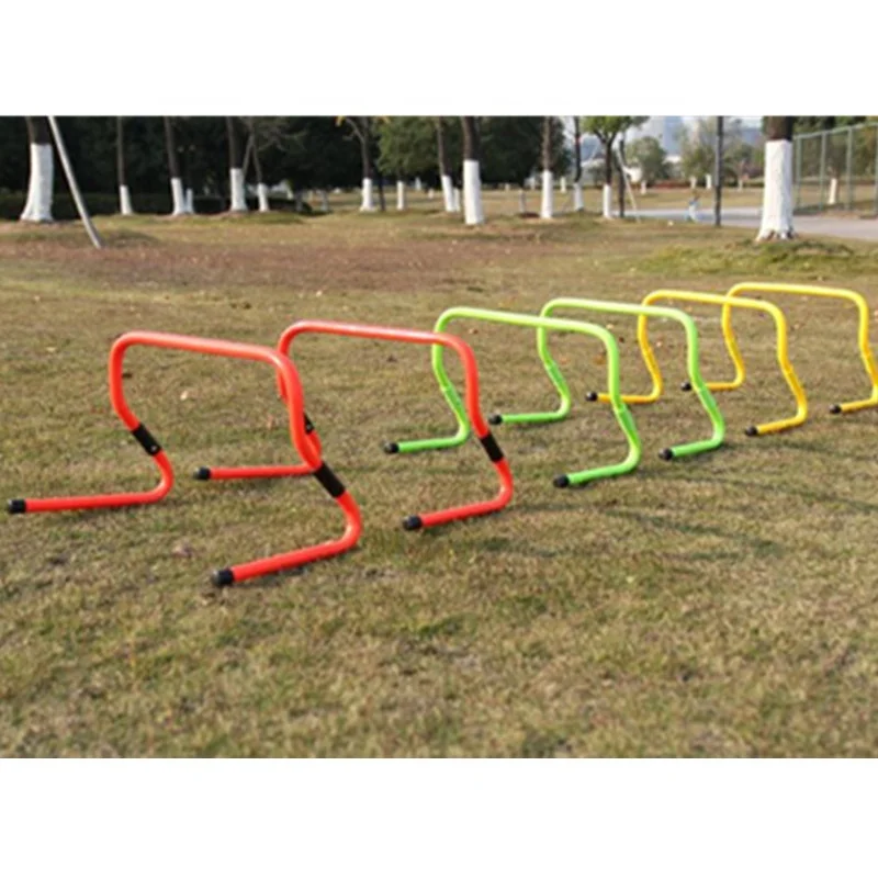 Football Soccer training equipment  Running Hurdles Speed Barrier Plastic Frame