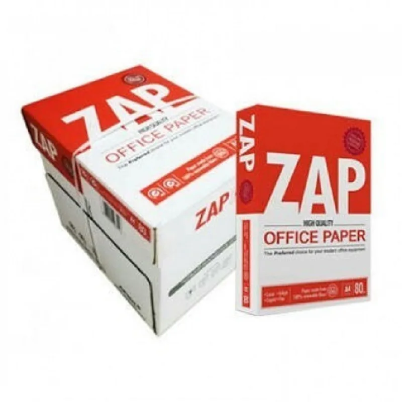 Original Zap A4 Zap 80 GSM 70 Gram Copy Paper / Bond paper for sale