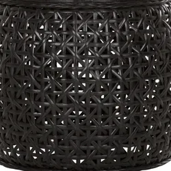 Подвесное кресло Cocon из натурального плетеного ротанга/натурального волокна/плетения