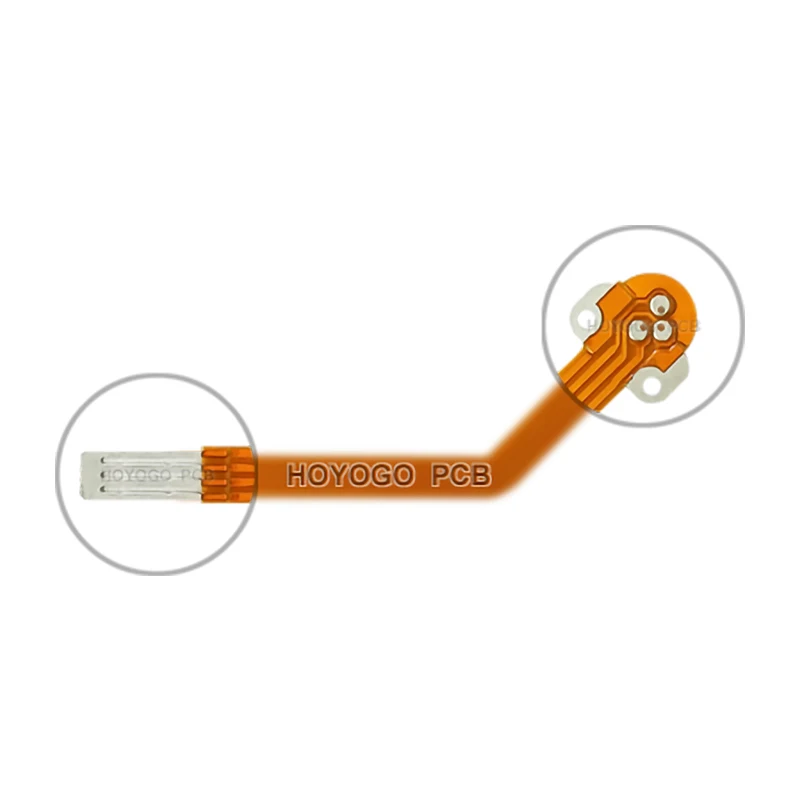 Однослойный полиимидный материал FPC, гибкая печатная плата для мобильного черного, желтого, золотого, медного, стального элемента, поверхностная пайка, происхождение