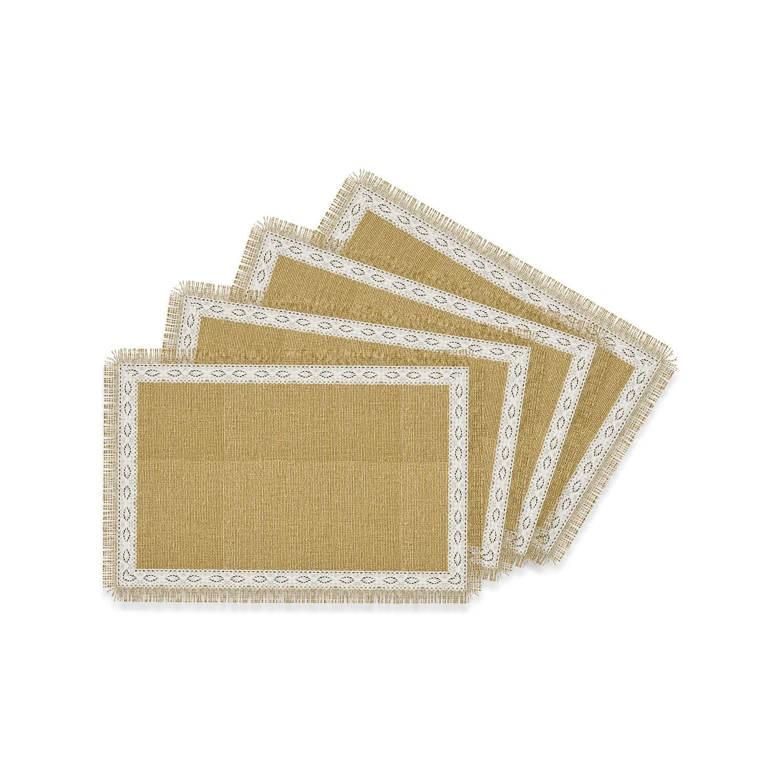 Top Quality Customized Wholesale Round Braided Placemats Natural Jute Covered Place Mats From Bangladesh