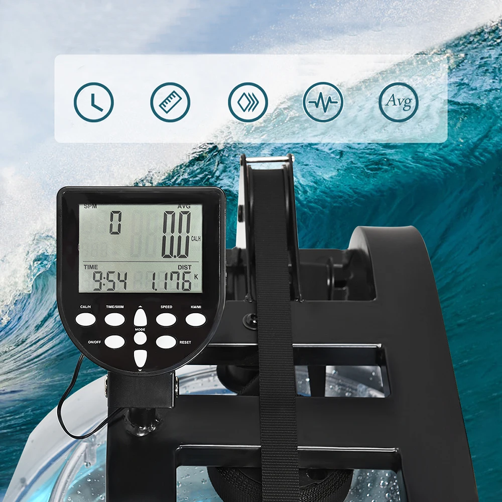 Professional Metal Dual-Track Healthy Indoor  Gym Equipment For Fitness Rowing Machine Water