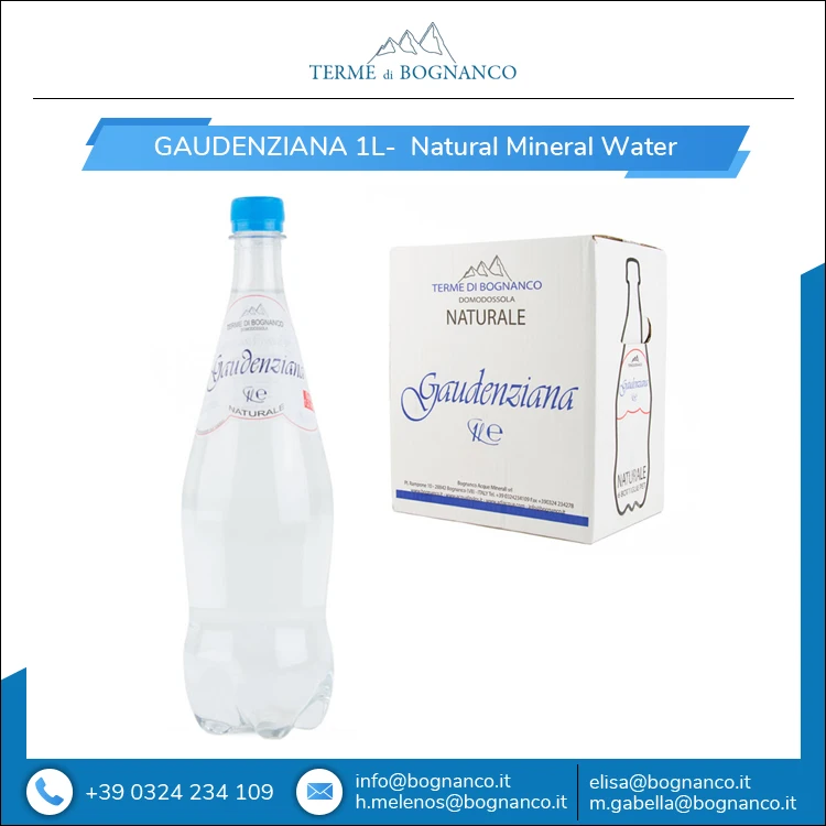 
Huge Demand of Natural Mineral Rich 1 Litre Gaudenziana Drinking Water 