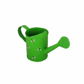 Декоративная садовая кастрюля для полива черных цветов садовый оцинкованный горшок дома и сада