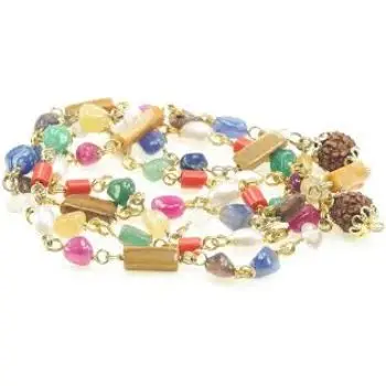 Navratan Nine Planet Rosary Beads jap meditation  worship Mala beads Best Wholesale Price In India Delhi