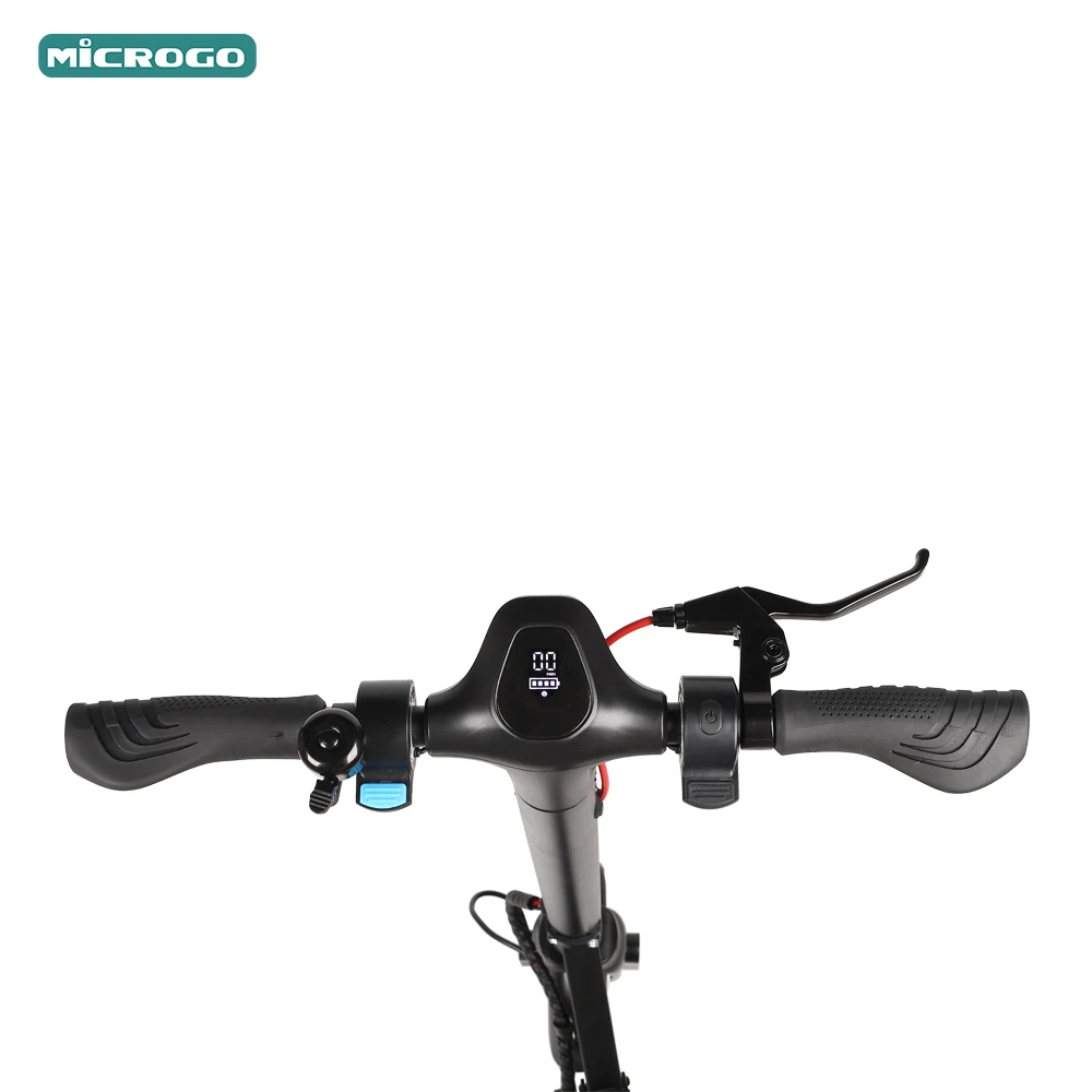 Microgo electric scooter trotinette electrique 350w europe warehouse stock citycoco 2 wheel with electronic brake and disc brake