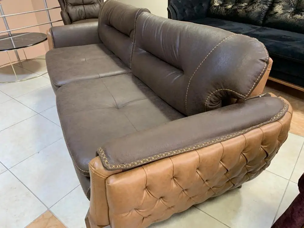 Modern Living Room Sofa Set Quilted Sectional Corner Contemporary Interior Design Ireland market