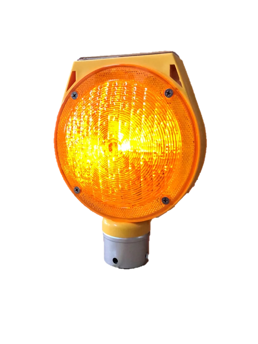 Solar-powered Flashing Beacon Lights