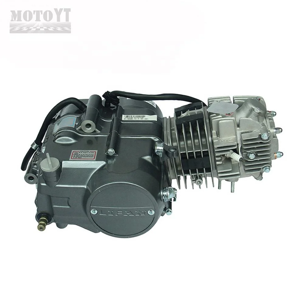 Двигатель Lifan объемом 125 куб. См с воздушным охлаждением старт для всех велосипедов-внедорожников питбайков и мотоциклов набором двигателей высокая