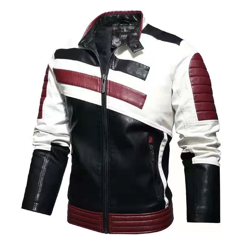 Bulk Jacket Leather For Men Motorcyclist Man Jacket For Winter