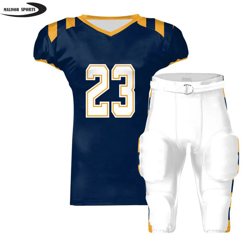 Online Sale Men American Football Uniform Sublimation Football Uniform For Sports Wears Uniforms