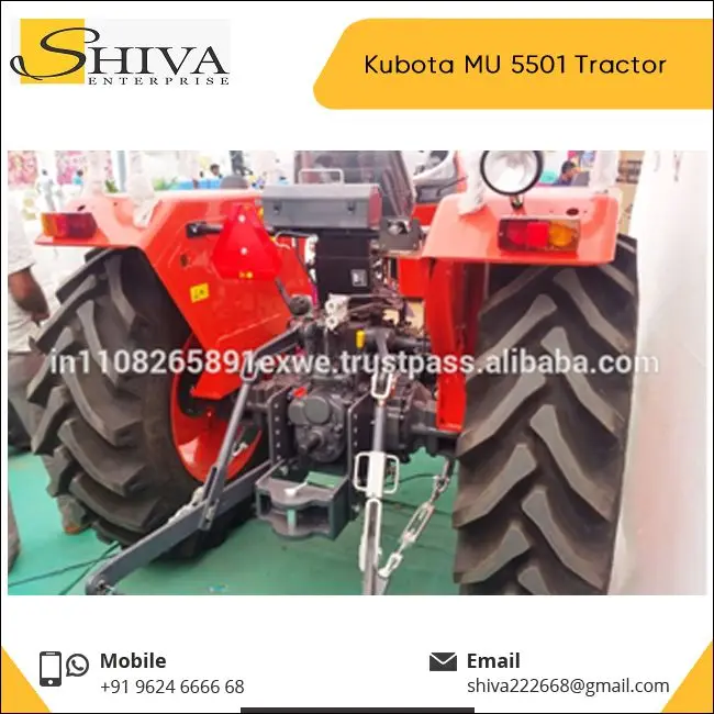 Newest Multi Functional Kubota MU5501 Farm Tractor Exporter