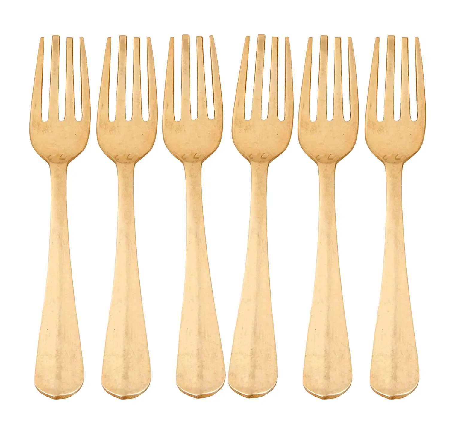 Набор столовых приборов из чистой латуни, королевский дизайн с коробкой, Королевский античный дизайн для обеденного стола, дома и ресторана