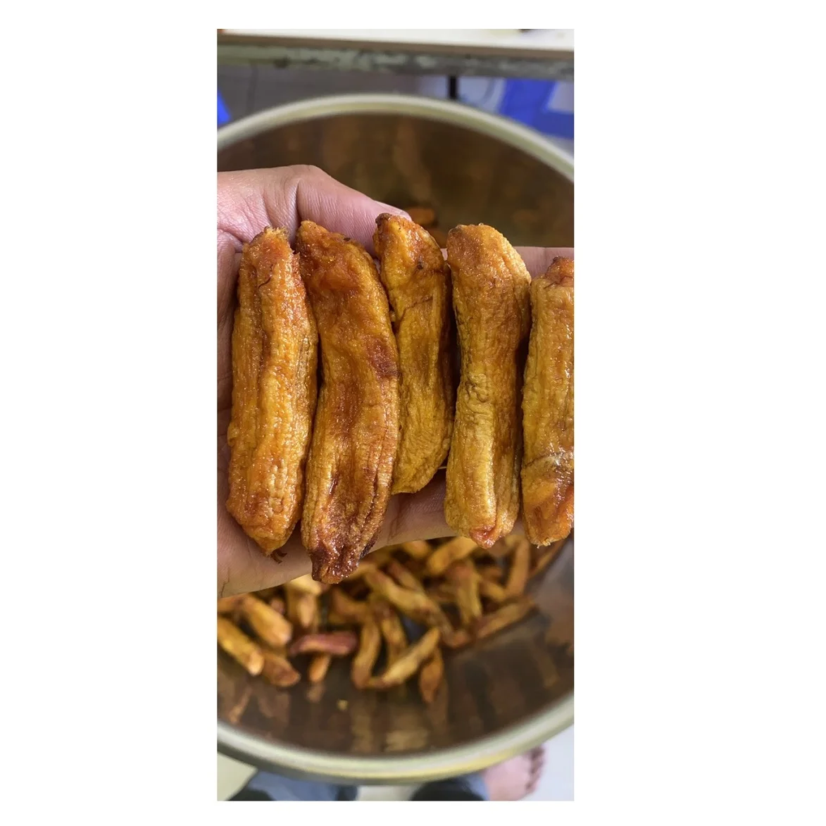 Premium Snack Yellow Sweet Bulk Style Storage Packaging Grapes Dried Banana With Sweet Taste Low Sugar For Health From Vietnam