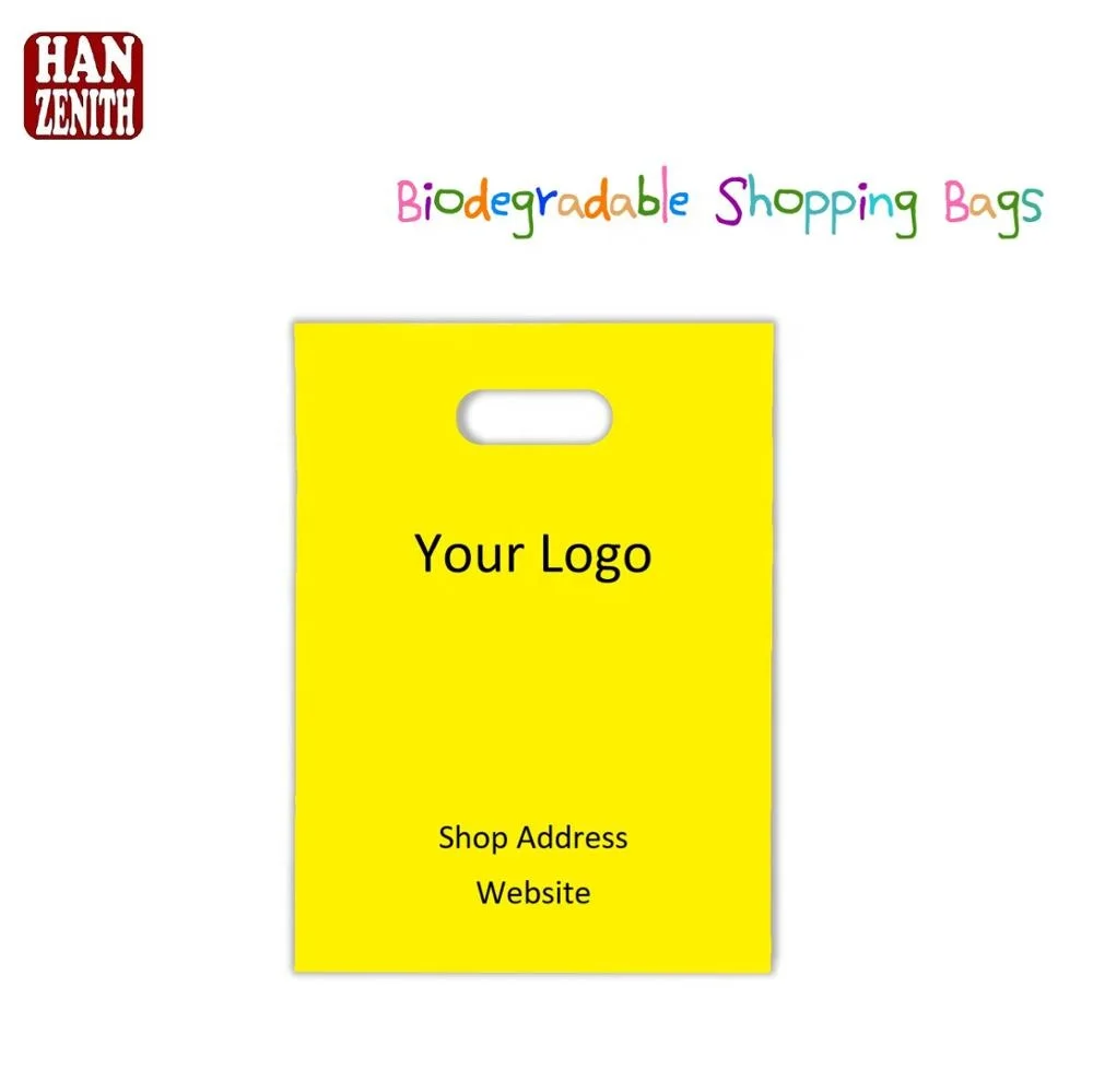 
100% Biodegradable Compostable PLA (Polylactic Acid) Plastic Shopping Bag 