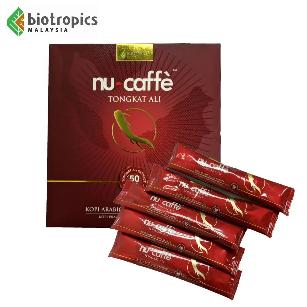 Новинка, в наличии, растворимый кофе Tongkat Ali со сливочным аппаратом без молока, 15 пакетиков в коробке из малайзии