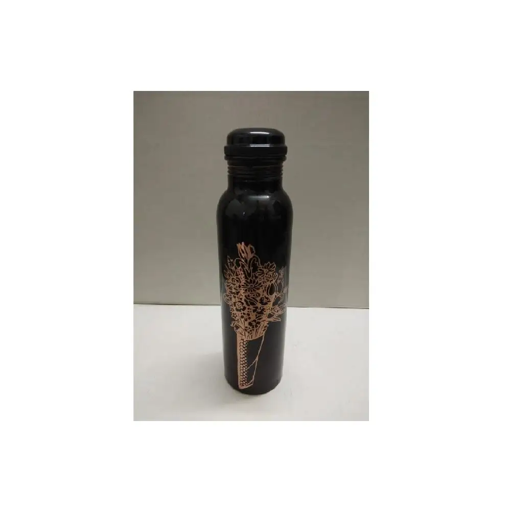 Black color water bottle