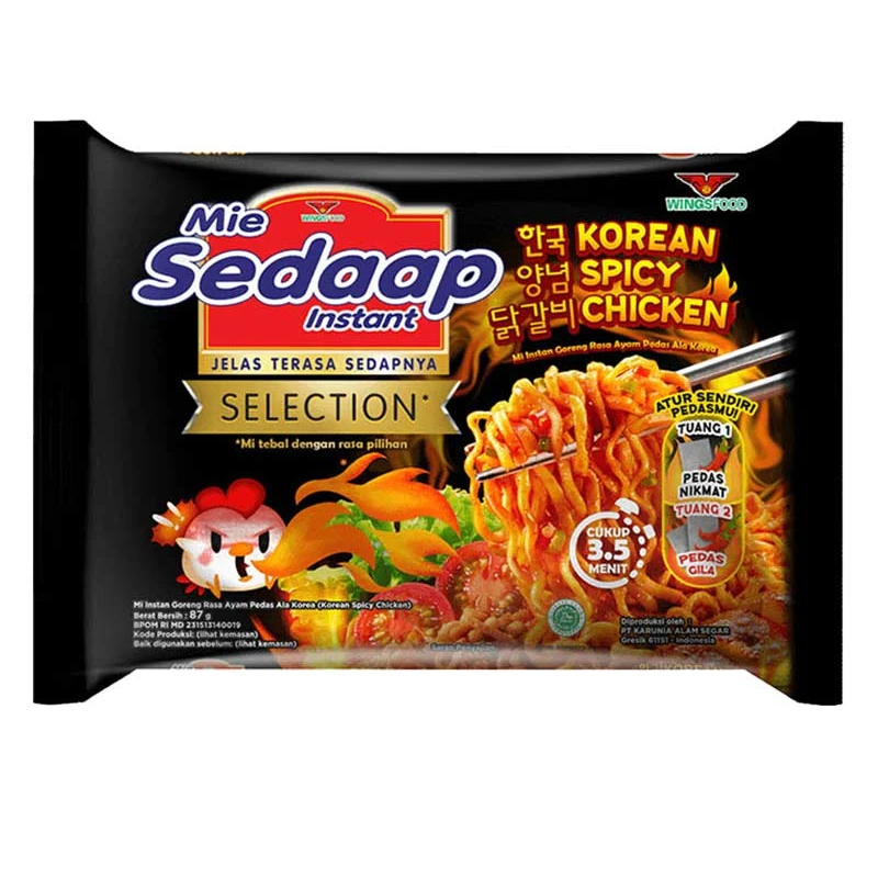 
Instant Fried Noodle Korean Spicy Chicken 